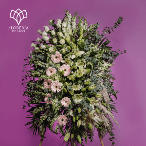 Medallon sobre caballete