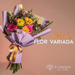 Ramo de flor variada mediano