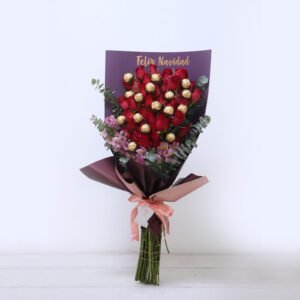 Ramo Amanda rosa roja