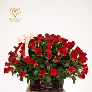 Canasta 150 rosas