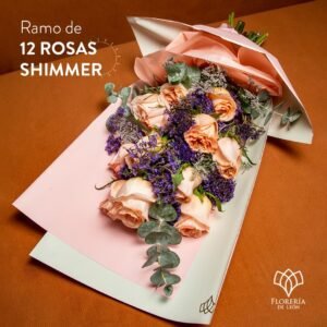 Ramo 12 Rosas Shimmer