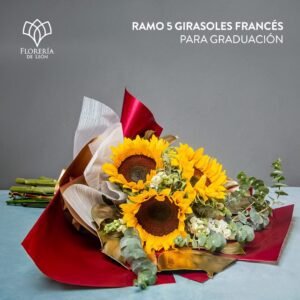 Ramo 5 girasoles