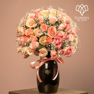 Florero Reina Madre Pastel