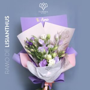 Ramo Lisianthus morados