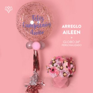 Combo  Aileen y globo gigante
