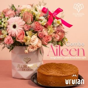 Combo Aileen + Pastel Cajeta