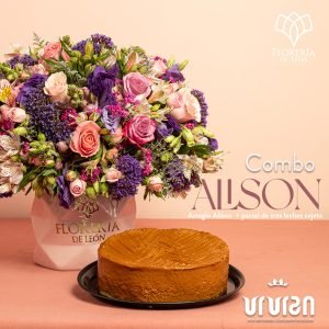 Combo Alison + pastel cajeta