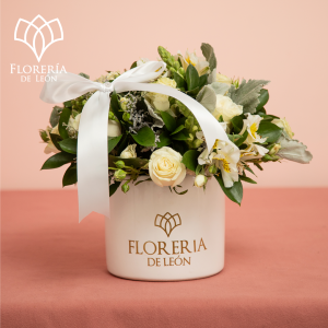 Florero Cilíndrico Fúnebre