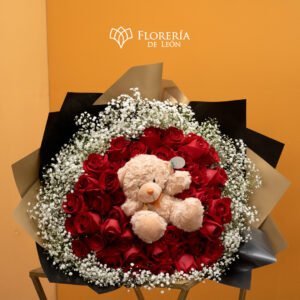 Ramo con Oso de peluche
