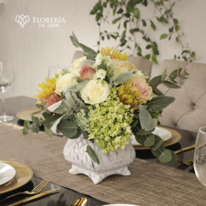 Centro de mesa clásico