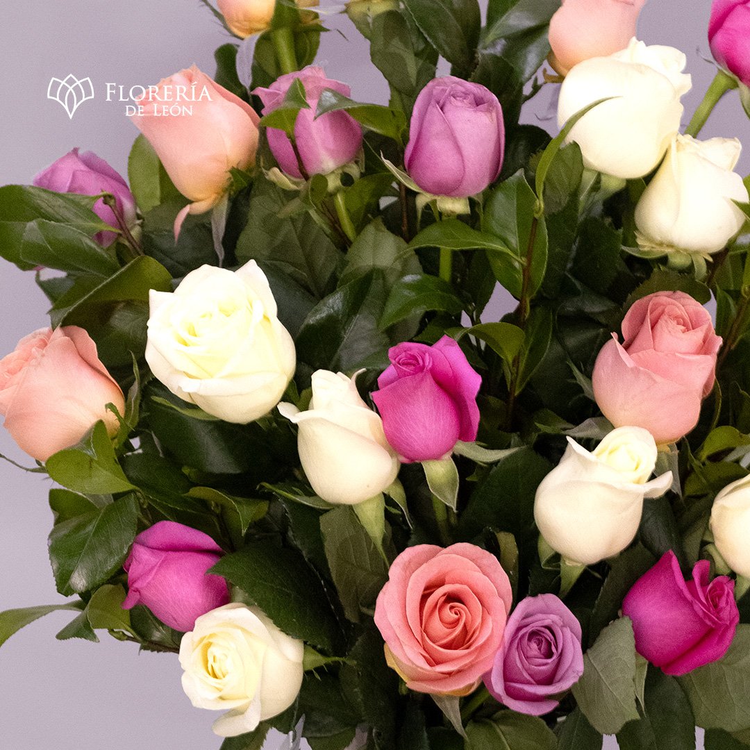 florero 24 rosas pastel copia